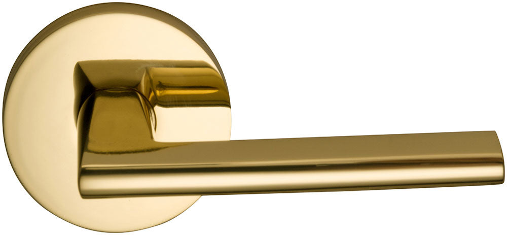 Omnia Prodigy Interior Modern Lever Latchset with Modern Round Rose