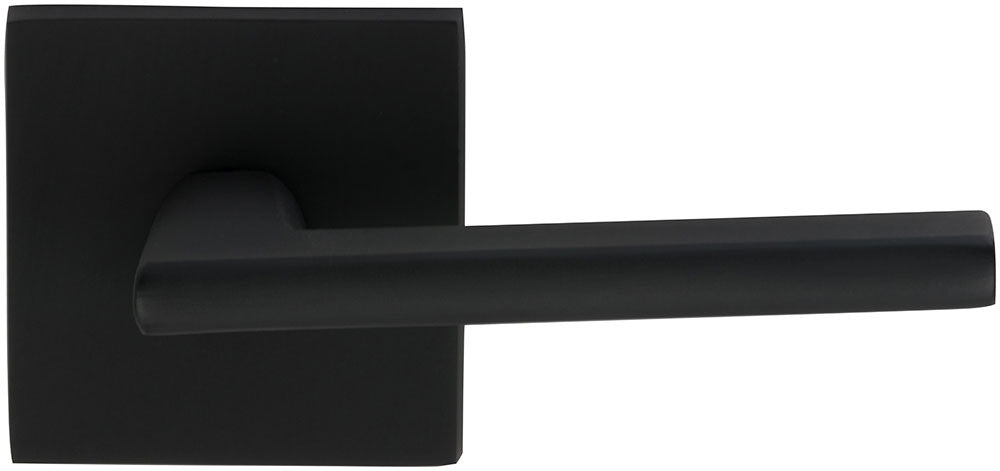 Omnia Prodigy Interior Modern Lever Latchset with Square Rose by Omnia