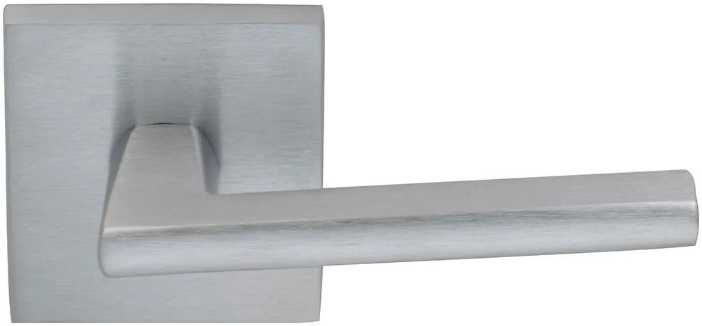 Omnia Prodigy Interior Modern Lever Latchset with Square Rose by Omnia