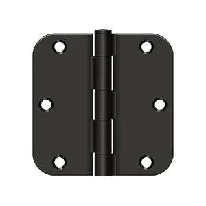 Deltana 3-1/2" x 3-1/2" x 5/8" Radius Hinge, Residential Thickness by Deltana