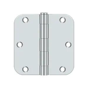 polished chrome hinge