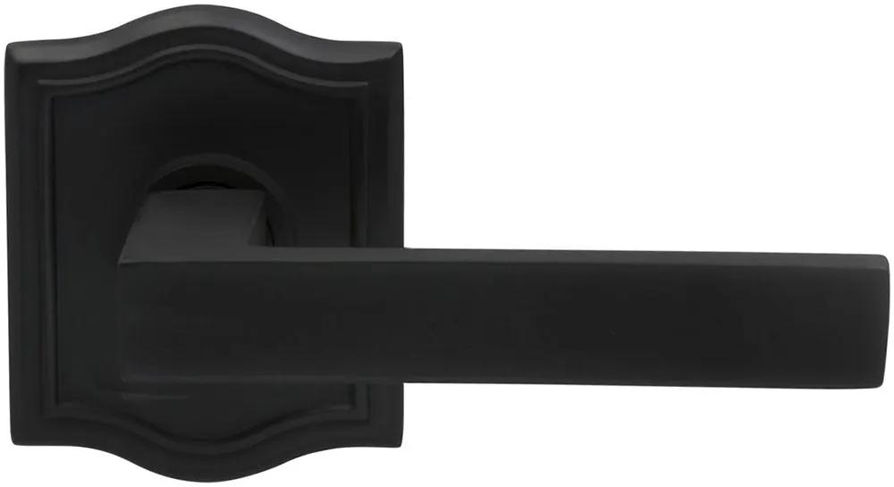 Omnia Prodigy Interior Modern Lever Latchset with Arched Rose by Omnia