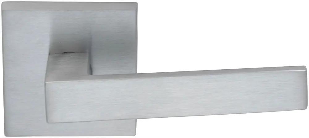 Omnia Prodigy Interior Modern Lever Latchset with Square Rose by Omnia