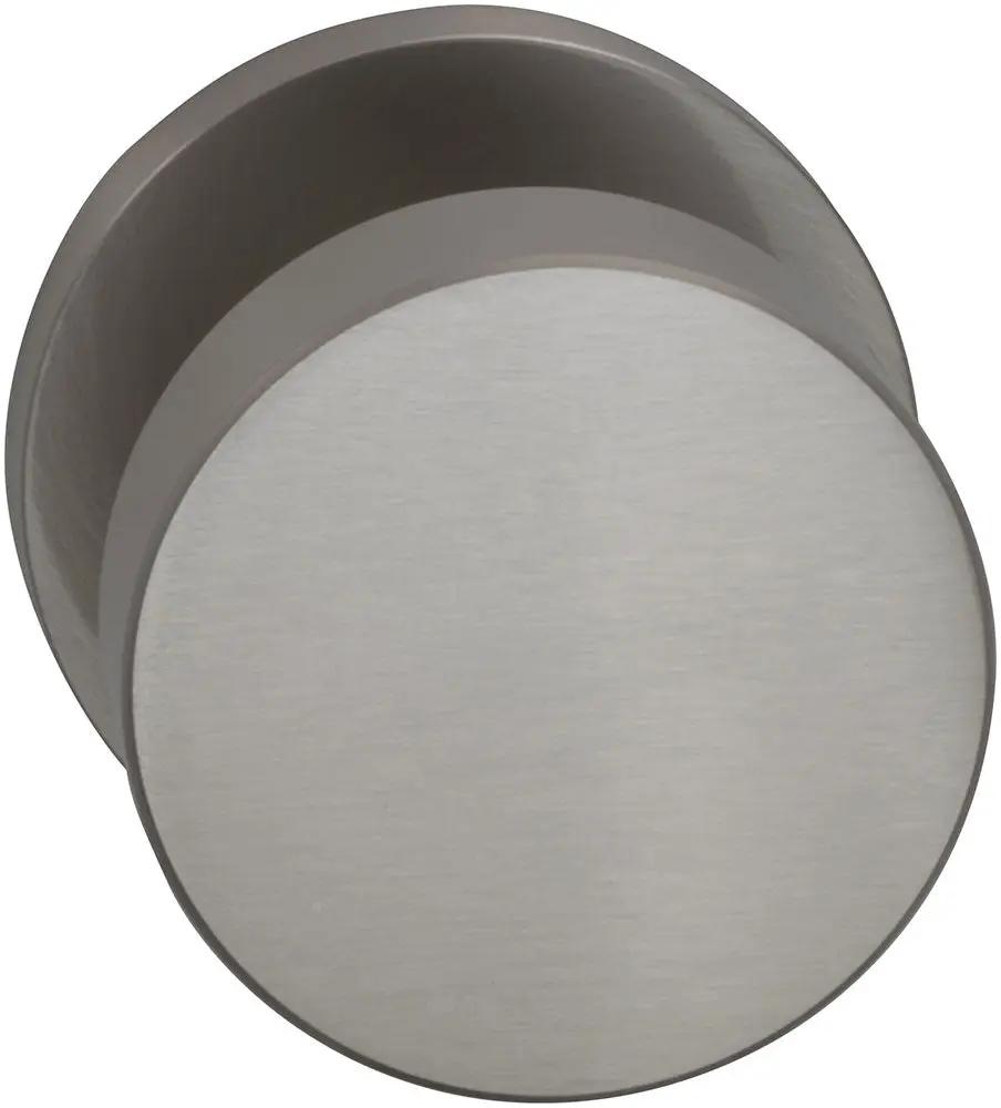 Omnia Prodigy Interior Modern Knob Latchset with Modern Round Rose by Omnia