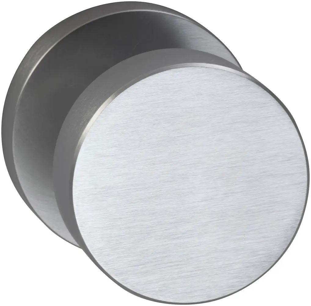 Omnia Prodigy Interior Modern Knob Latchset with Modern Round Rose by Omnia
