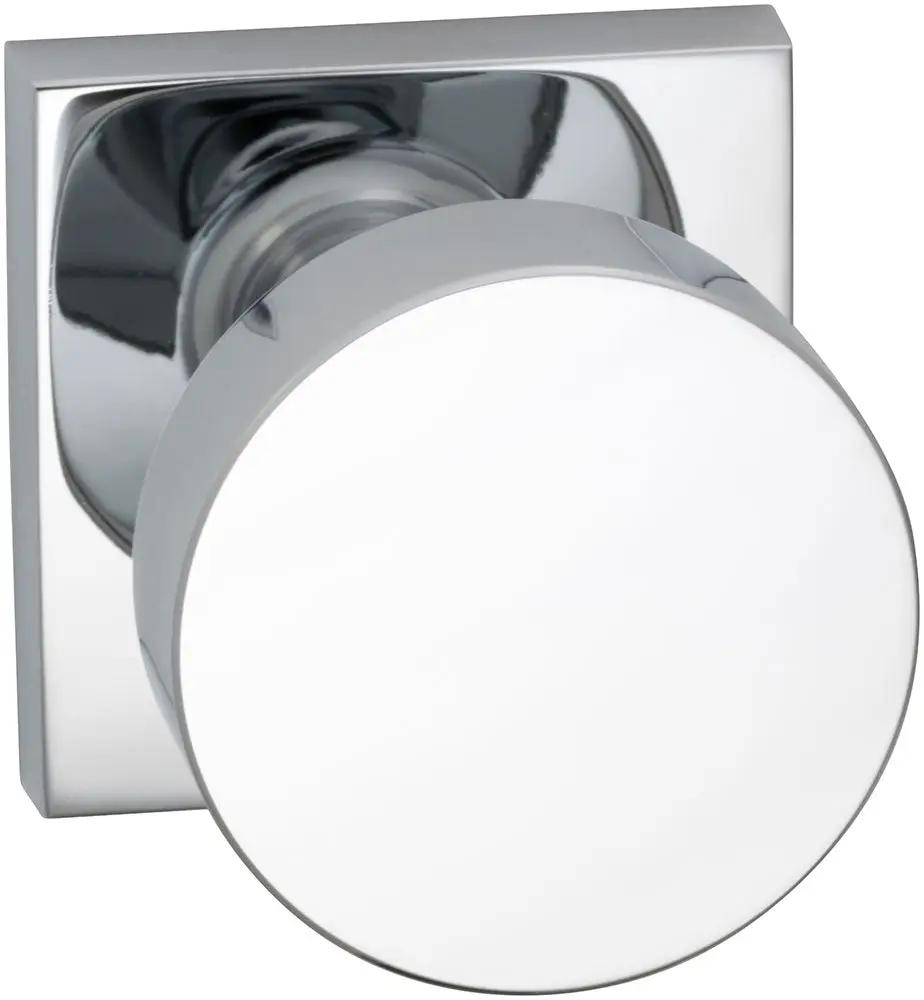 polished chrome knob
