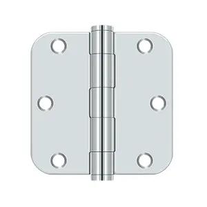 polished chrome hinge