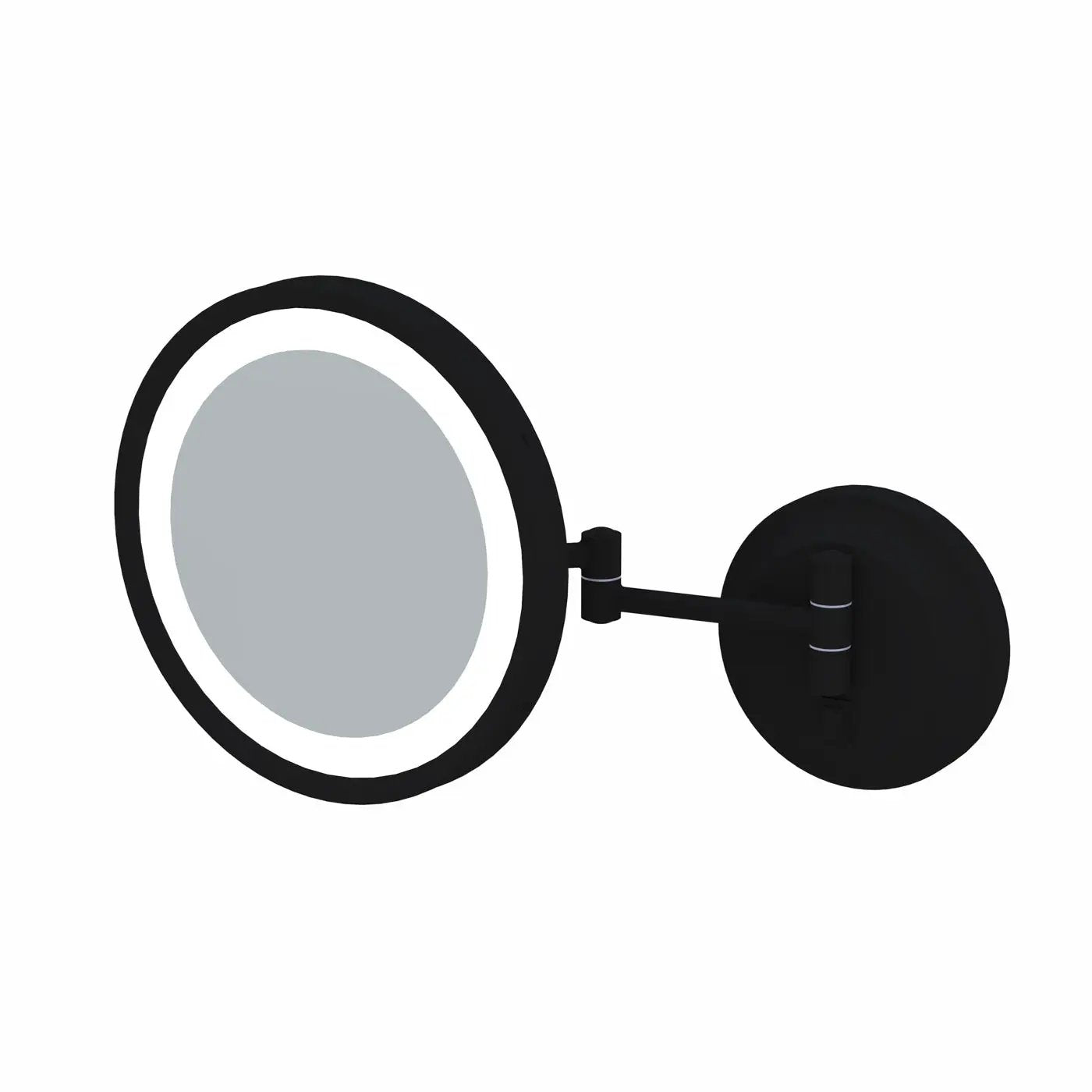Aptations Kimball and Young Single-Sided LED Round Arm Wall Mirror - Hardwired by Aptations