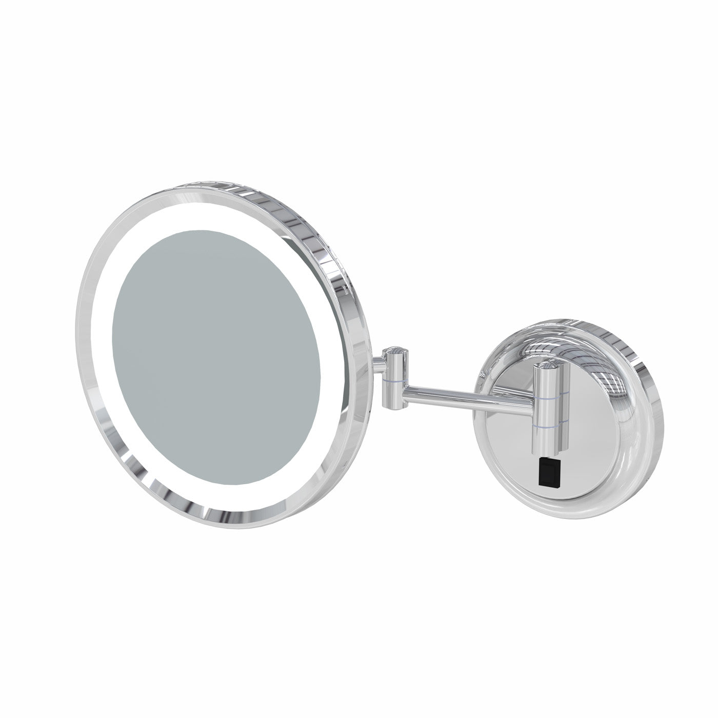 chrome makeup mirror