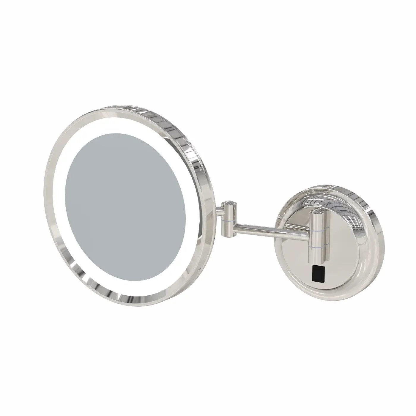 Aptations Kimball and Young Single-Sided LED Round Arm Wall Mirror - Hardwired by Aptations