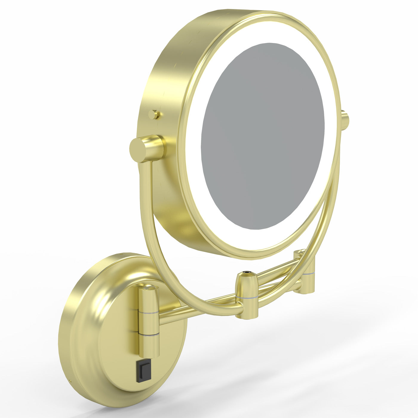 Aptations Kimball and Young Neo Modern LED Lighted Wall Mirror - Hardwired