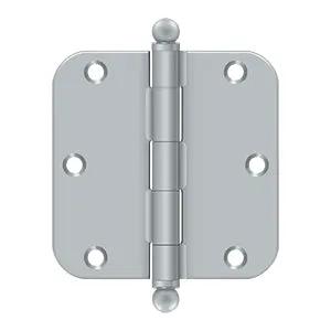 Deltana 3-1/2" x 3-1/2" x 5/8" Radius Hinge, with Ball Tips by Deltana