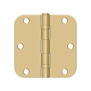 Deltana 3-1/2" x 3-1/2" x 5/8" Radius Hinge, Ball Bearing