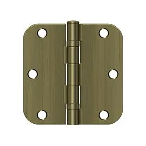 Deltana 3-1/2" x 3-1/2" x 5/8" Radius Hinge, Ball Bearing by Deltana