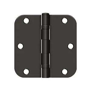 Deltana 3-1/2" x 3-1/2" x 5/8" Radius Hinge, Ball Bearing by Deltana