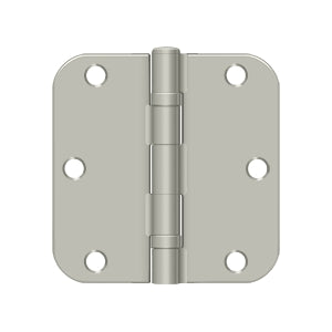 Deltana 3-1/2" x 3-1/2" x 5/8" Radius Hinge, Ball Bearing