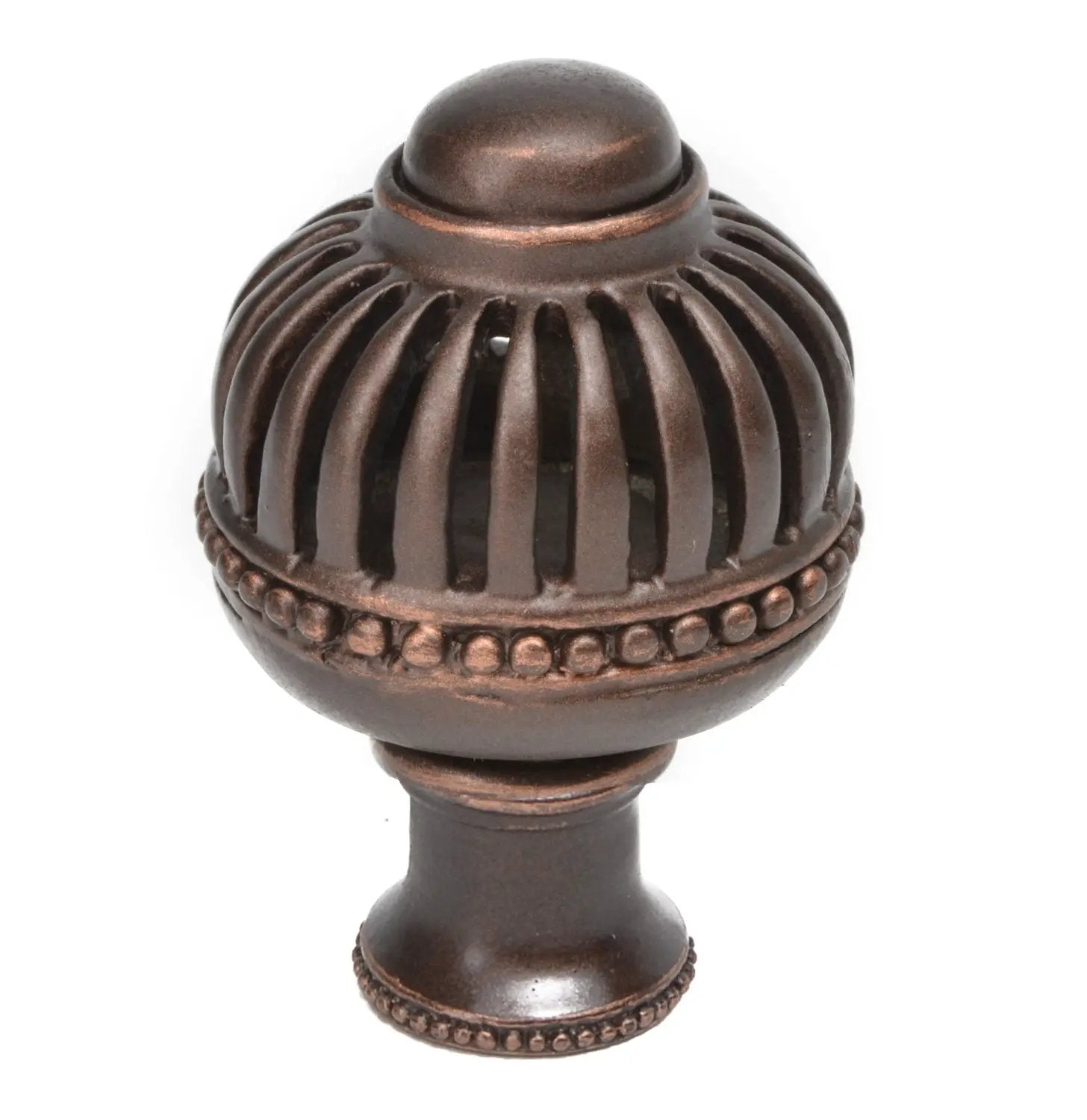 Carpe Diem Cricket Cage Large Round Knob with Flared Foot by Carpe Diem