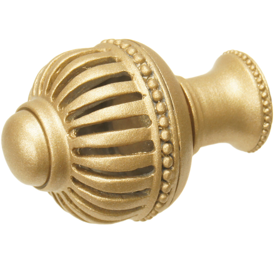 soft gold cabinet knob