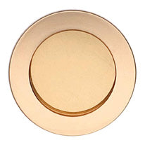 Omnia Prodigy- Glass Solid Brass Modern Cup Pull