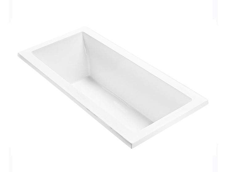 white bathtub