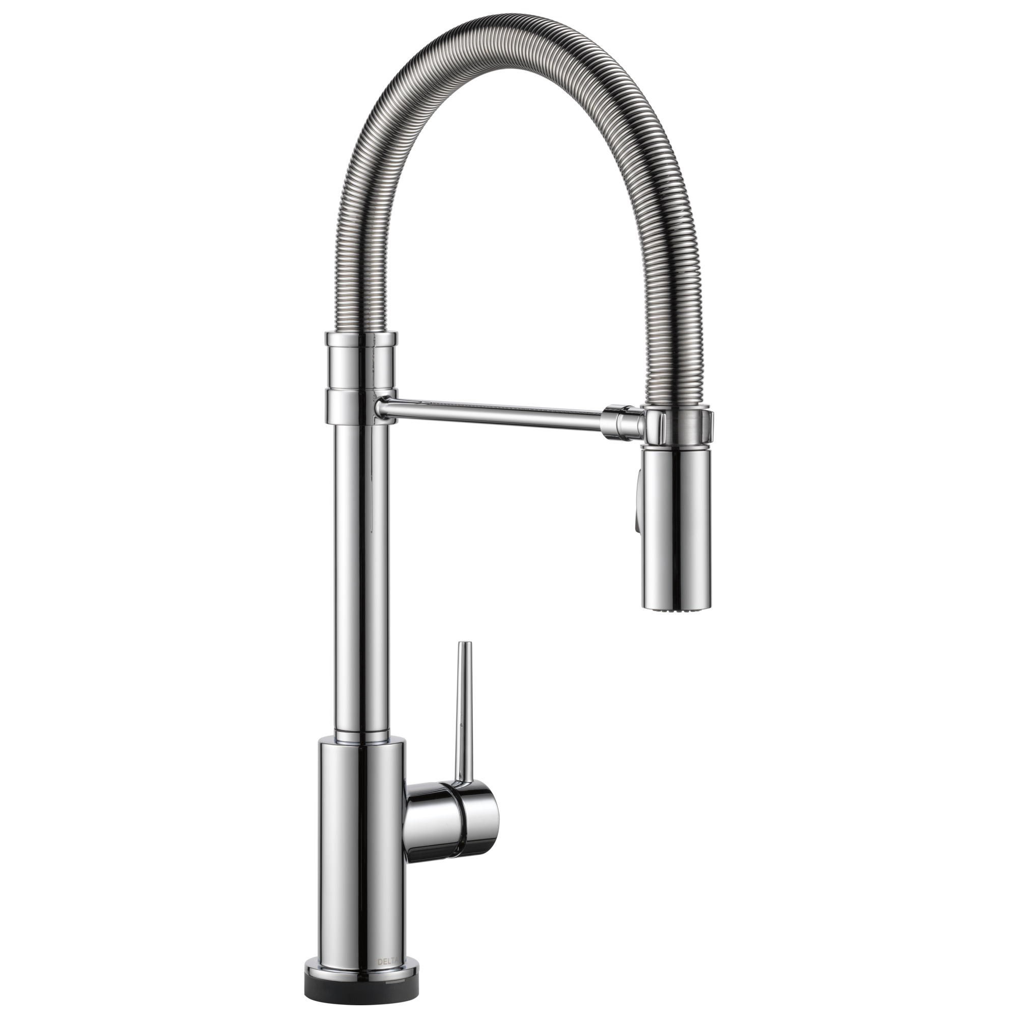 chrome kitchen faucet