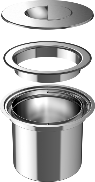 stainless steel compost system