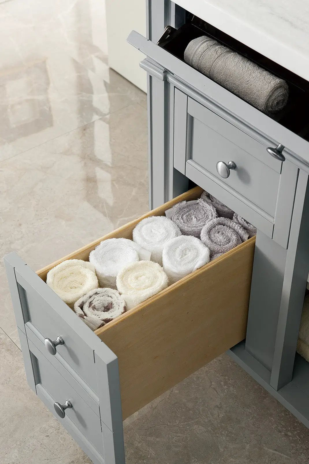 urban gray vanity