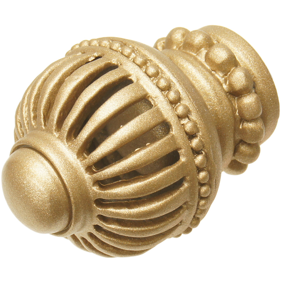 soft gold cabinet knob