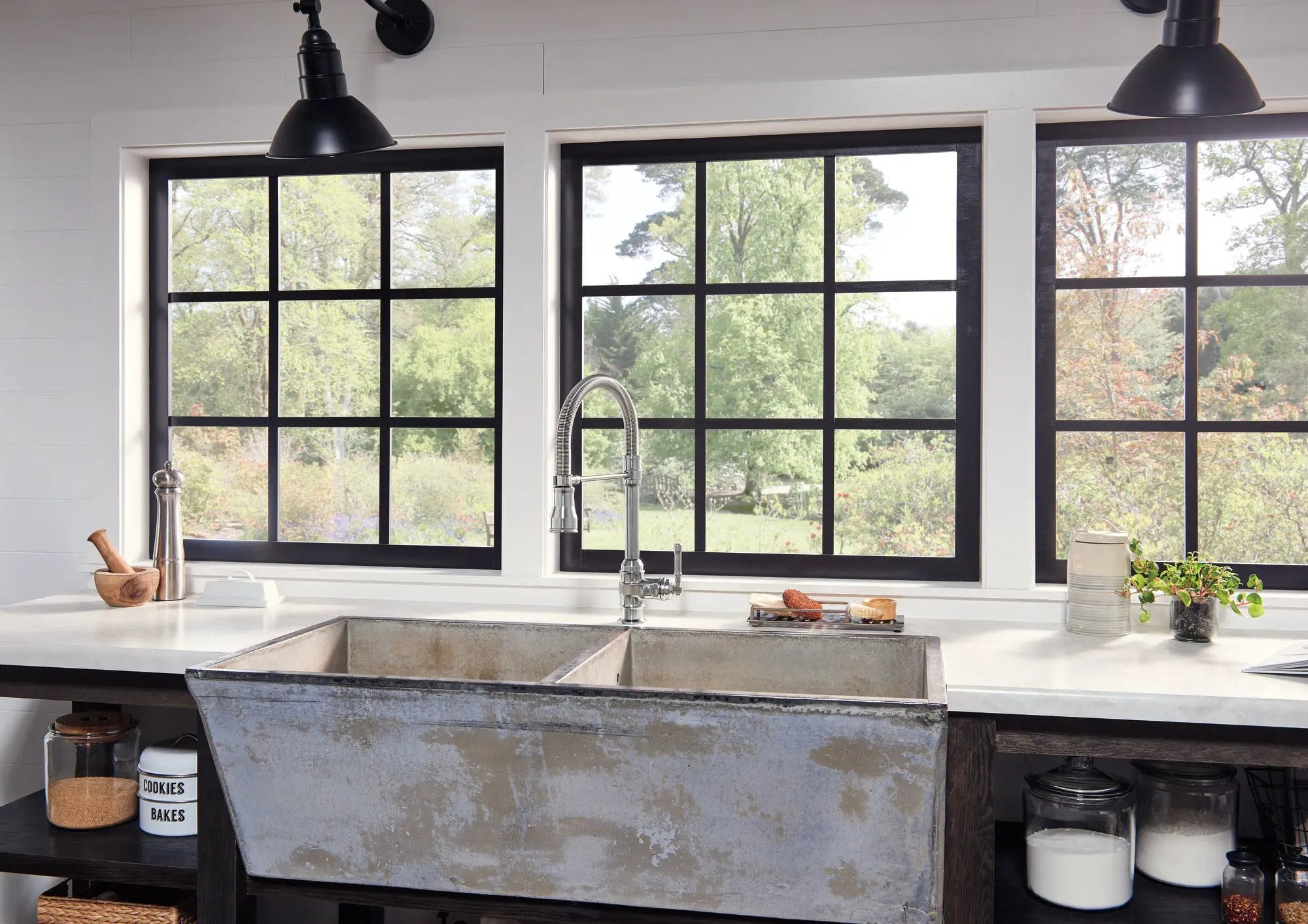 arctic stainless kitchen faucet