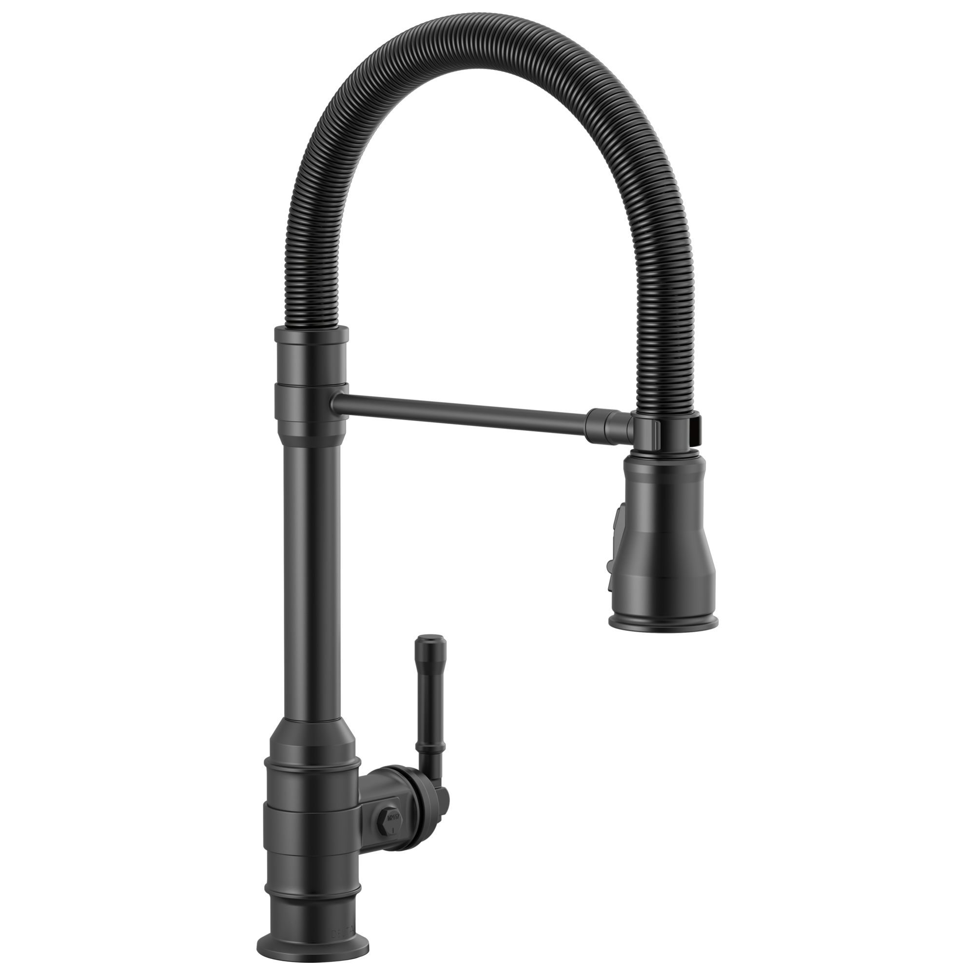 Delta Broderick Single Handle Pull-Down Kitchen Faucet With Spring Spout by Delta