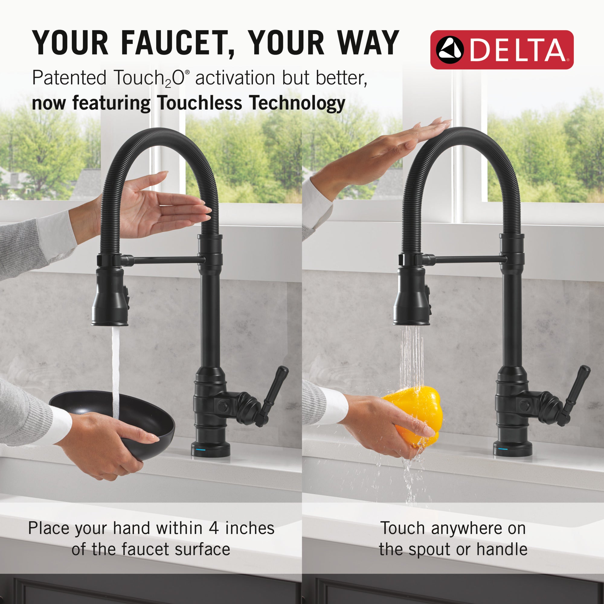 matte black kitchen faucet