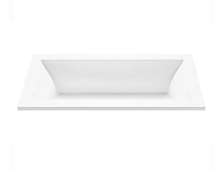 white bathtub