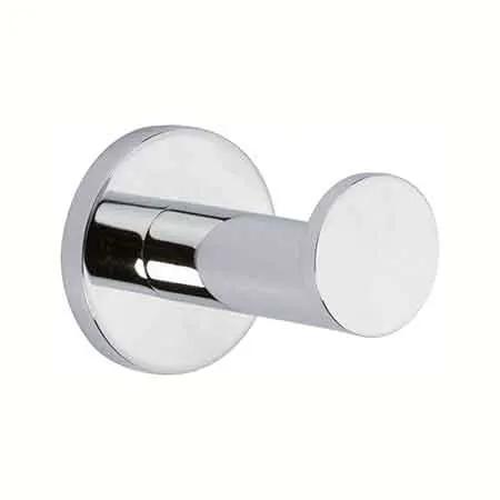 polished chrome robe hook