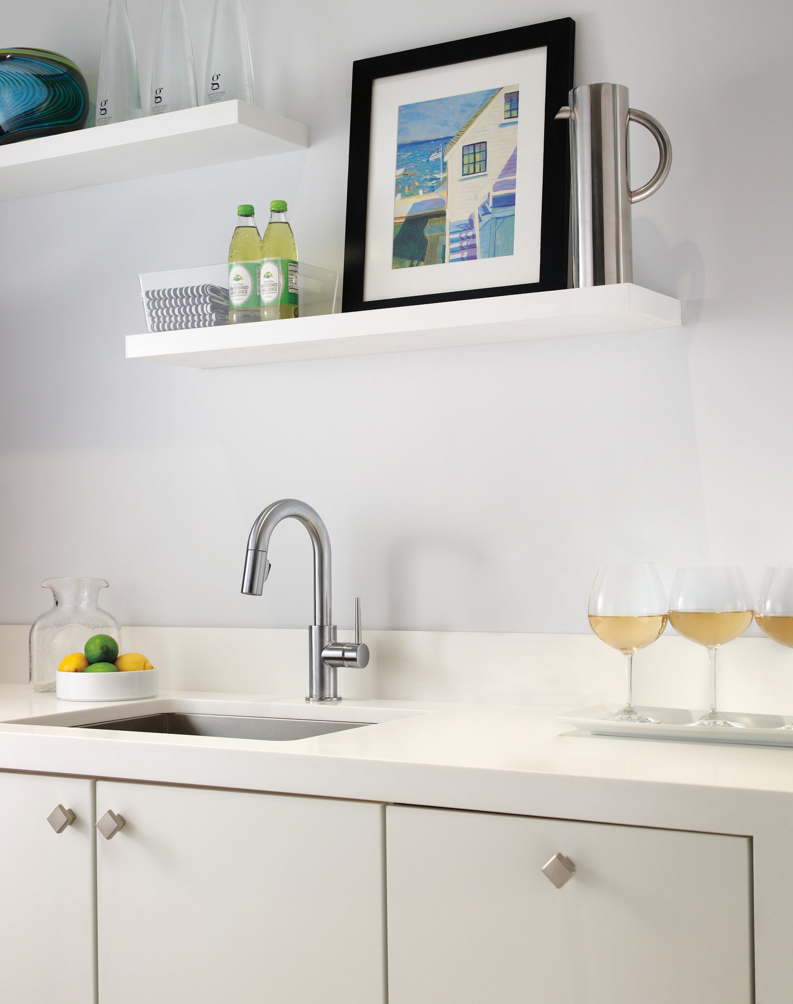 arctic stainless kitchen faucet