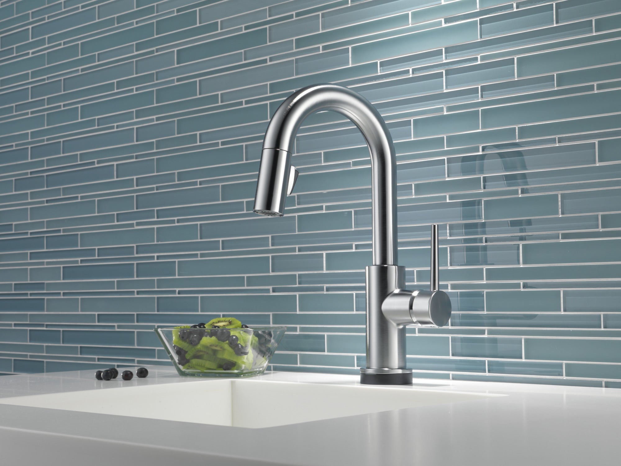 arctic stainless kitchen faucet