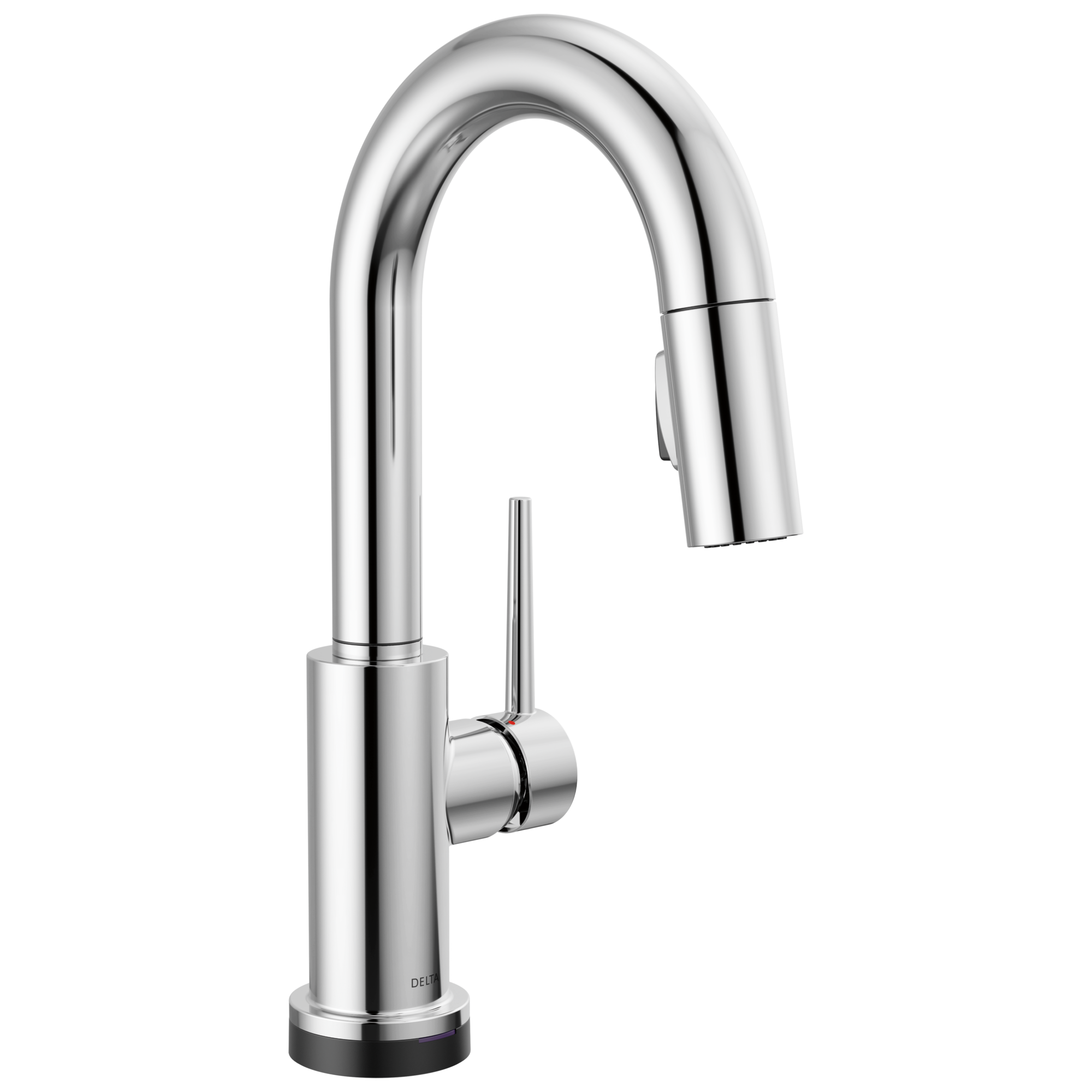 chrome kitchen faucet
