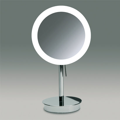 chrome makeup mirror