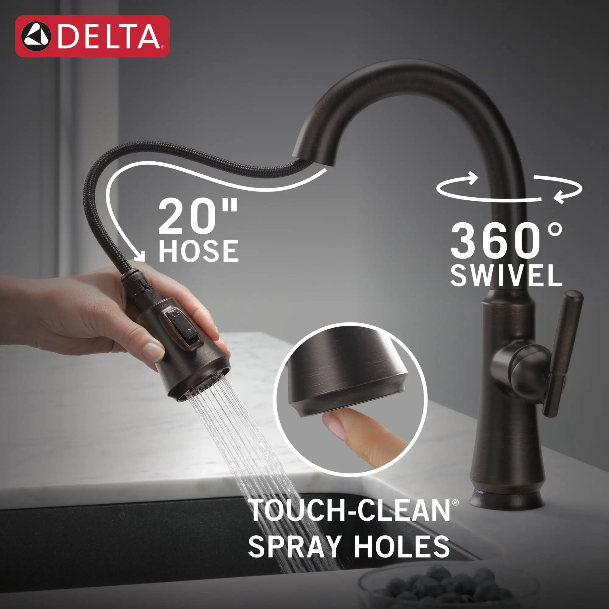 venetian bronze kitchen faucet
