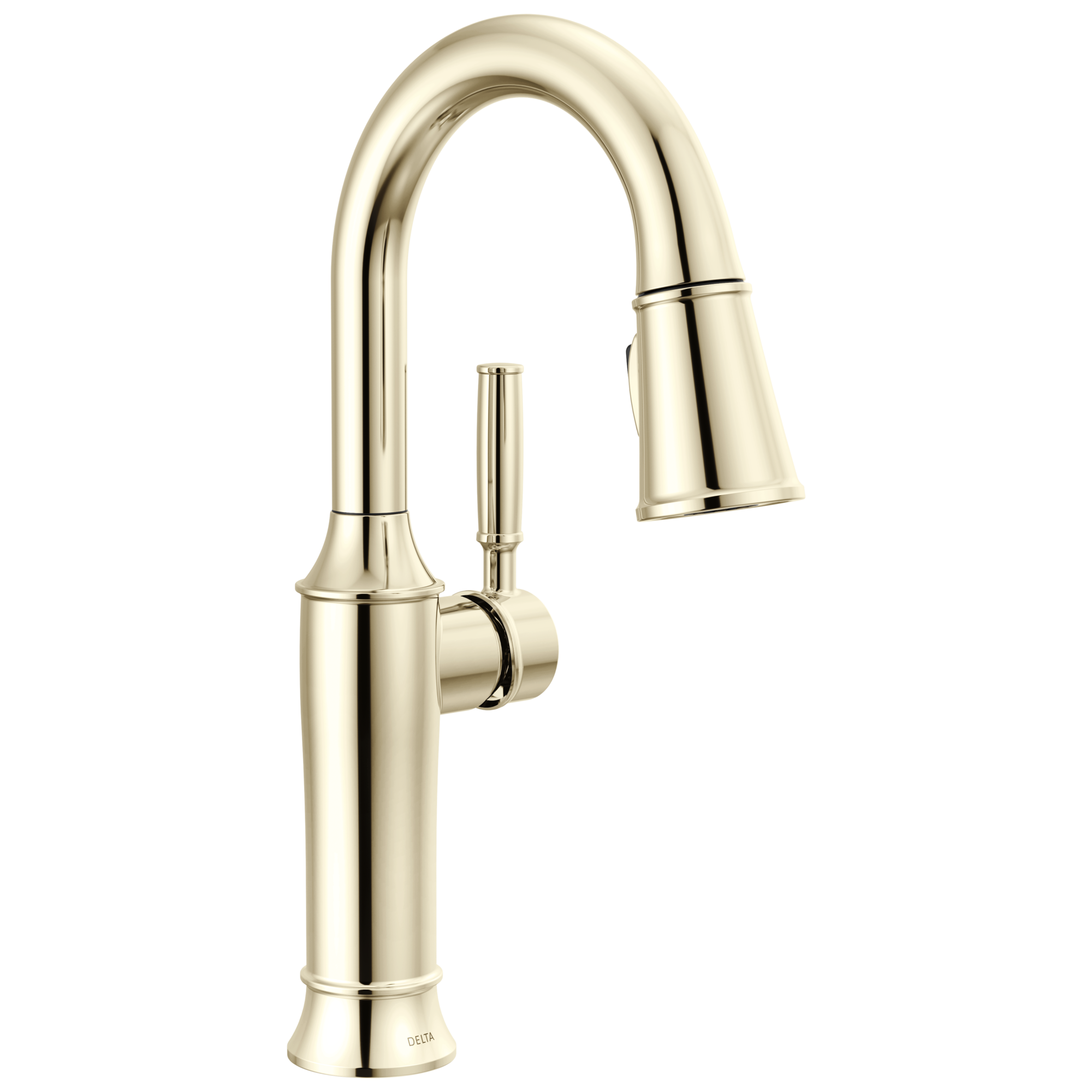 Delta Renaldi Single Handle Pull-Down Bar/Prep Faucet by Delta