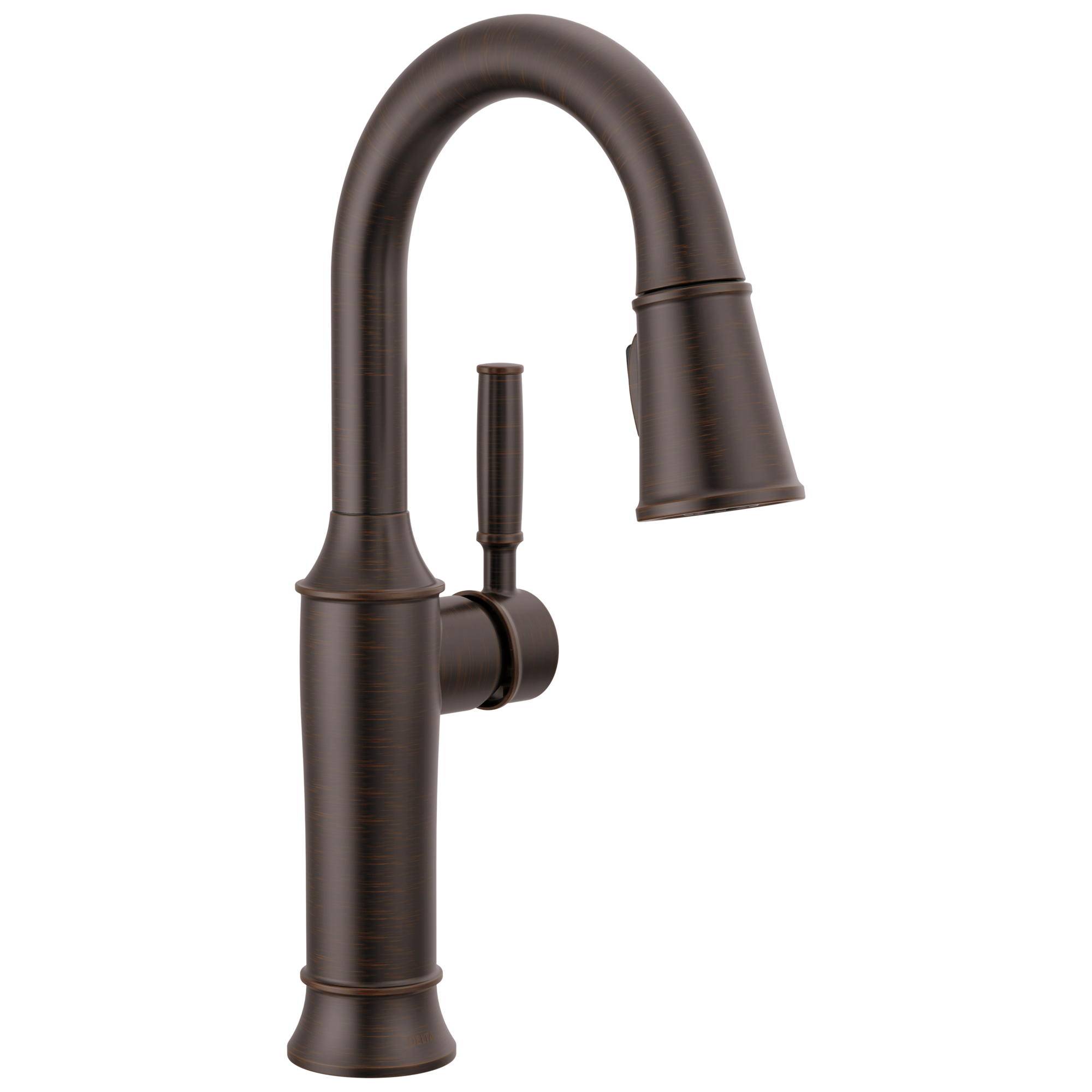 Delta Renaldi Single Handle Pull-Down Bar/Prep Faucet by Delta