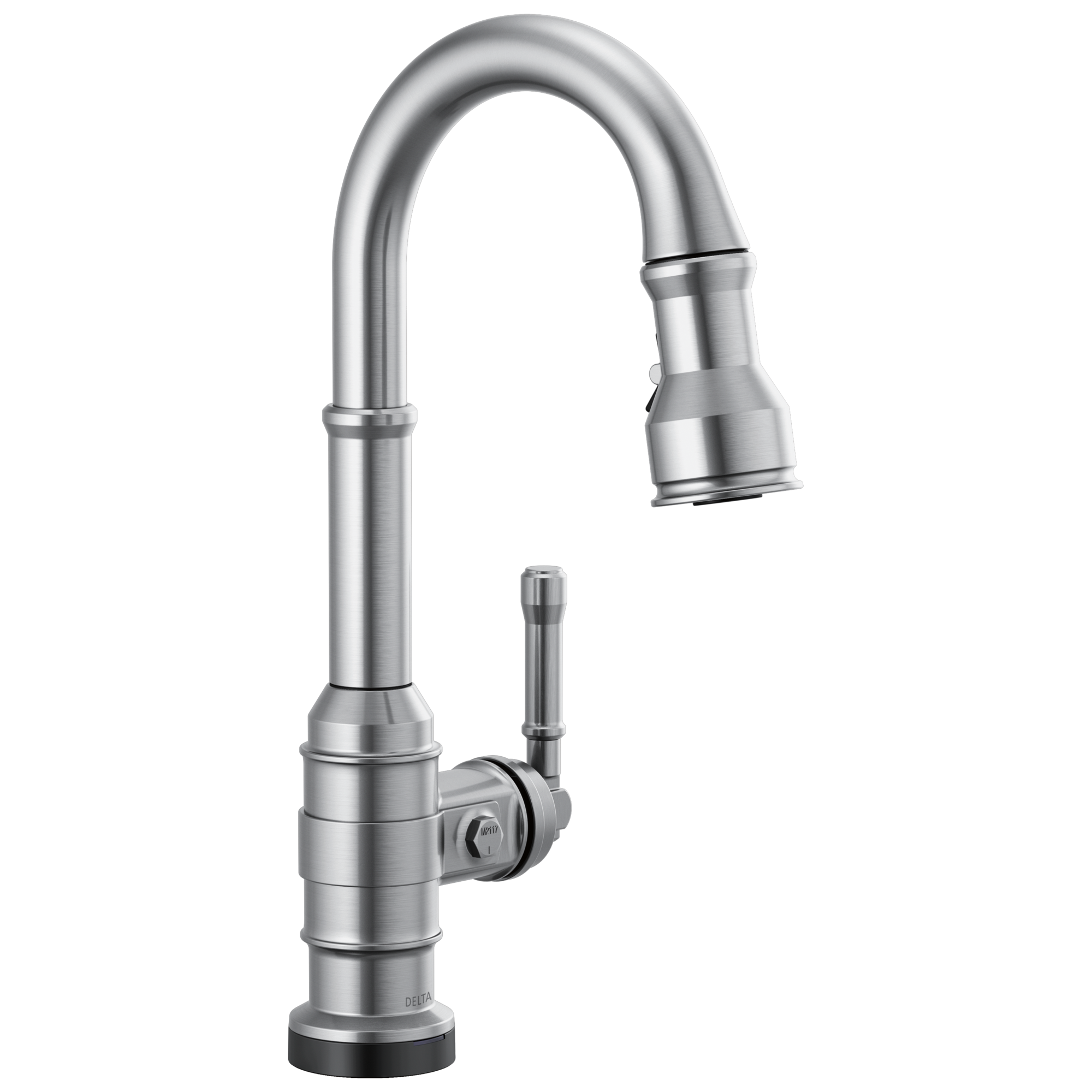 Delta Broderick Single Handle Pull-Down Bar/Prep Faucet with Touch 2.0 Technology by Delta