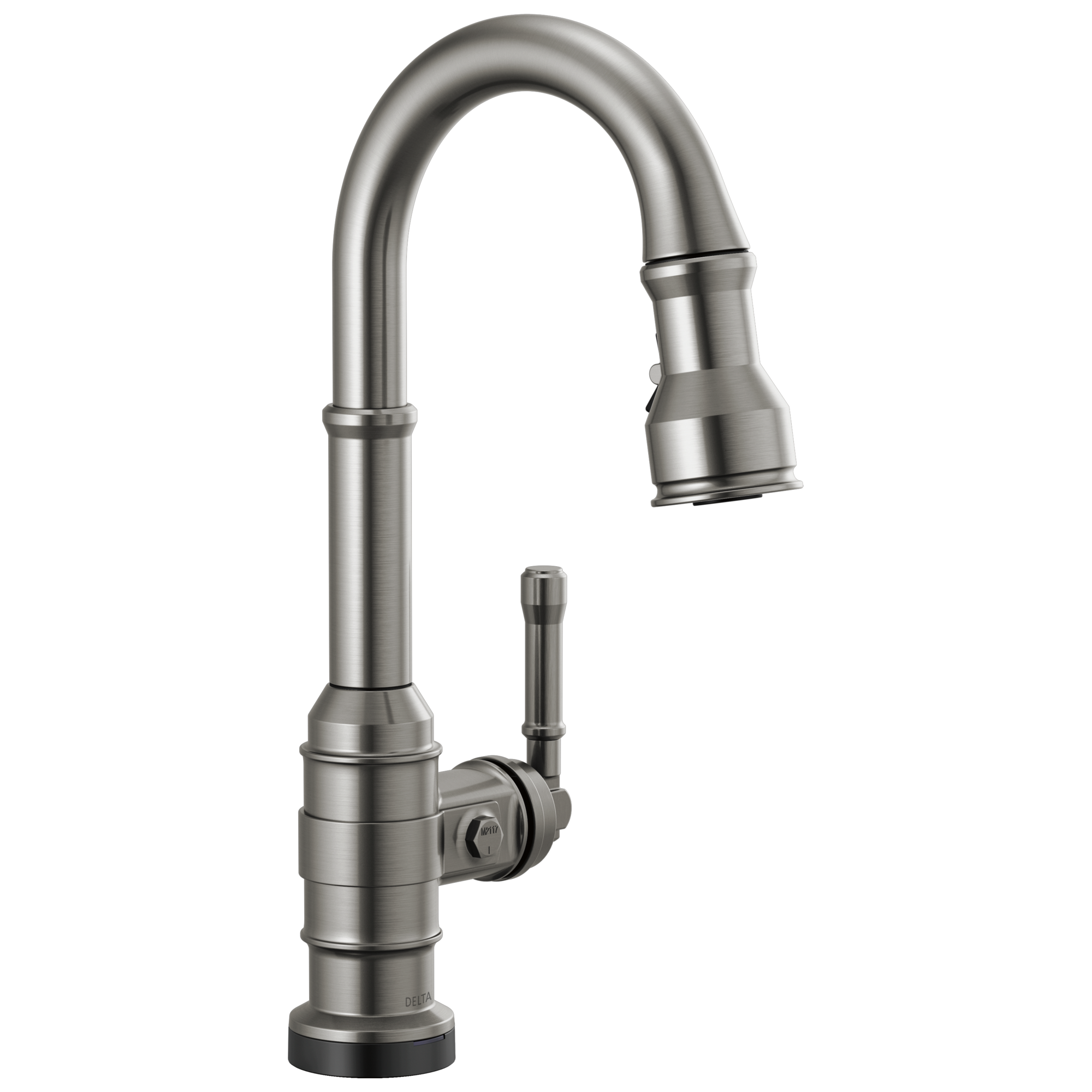 Delta Broderick Single Handle Pull-Down Bar/Prep Faucet with Touch 2.0 Technology by Delta