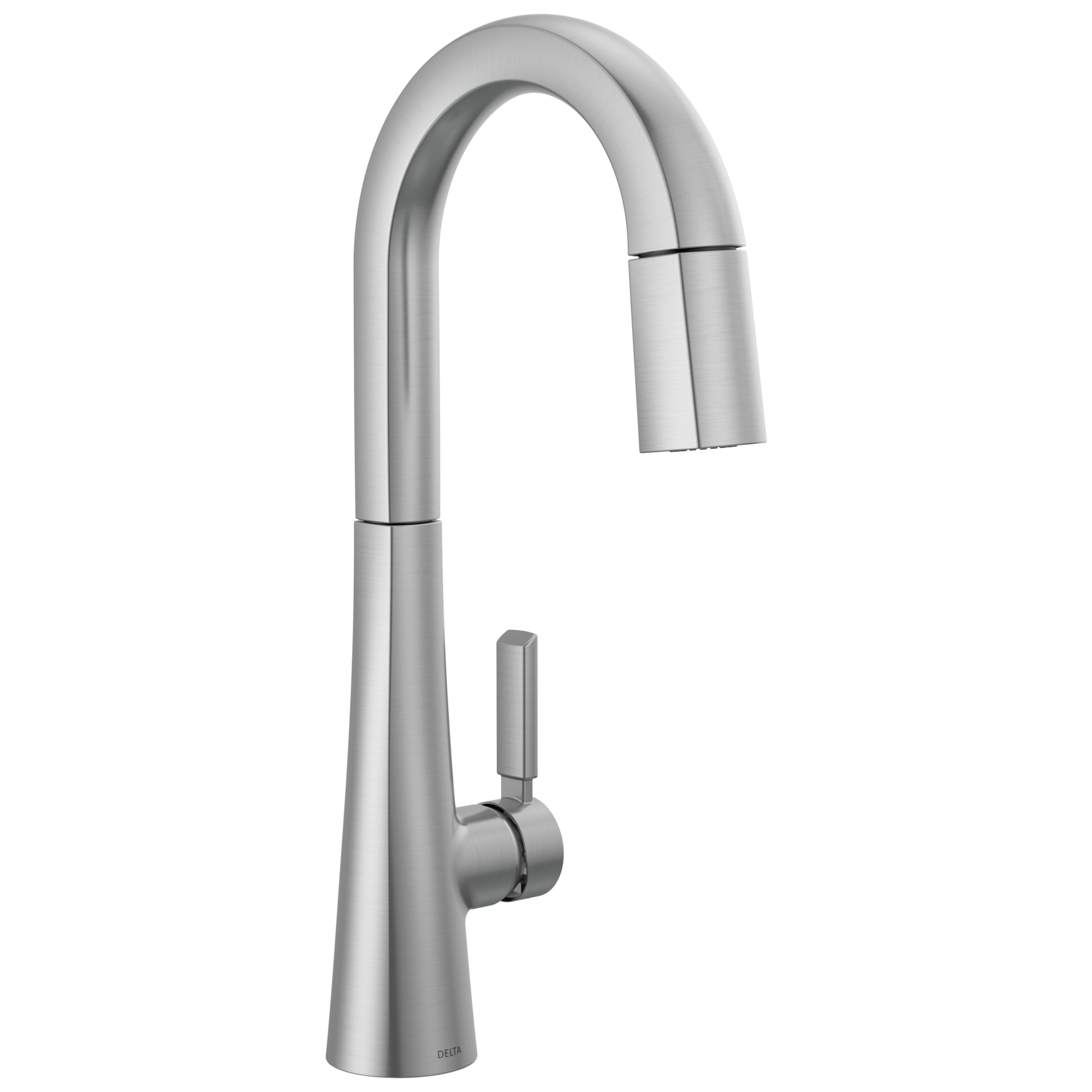 Delta Monrovia Single Handle Pull-Down Bar/Prep Faucet by Delta