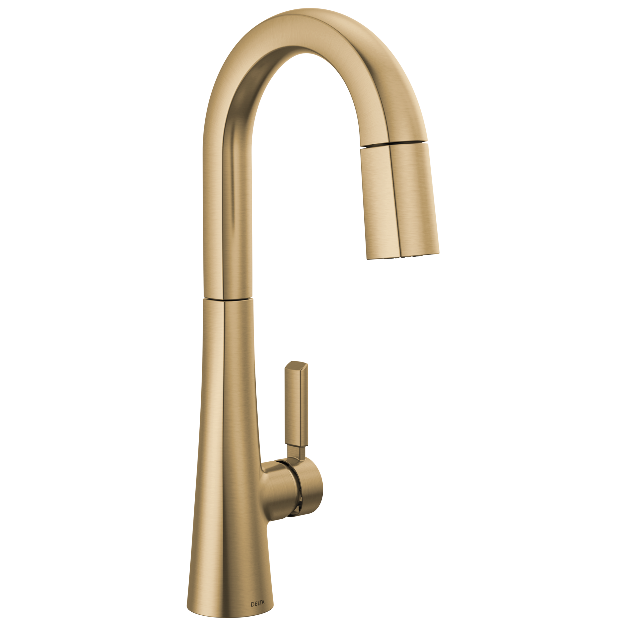 Delta Monrovia Single Handle Pull-Down Bar/Prep Faucet by Delta