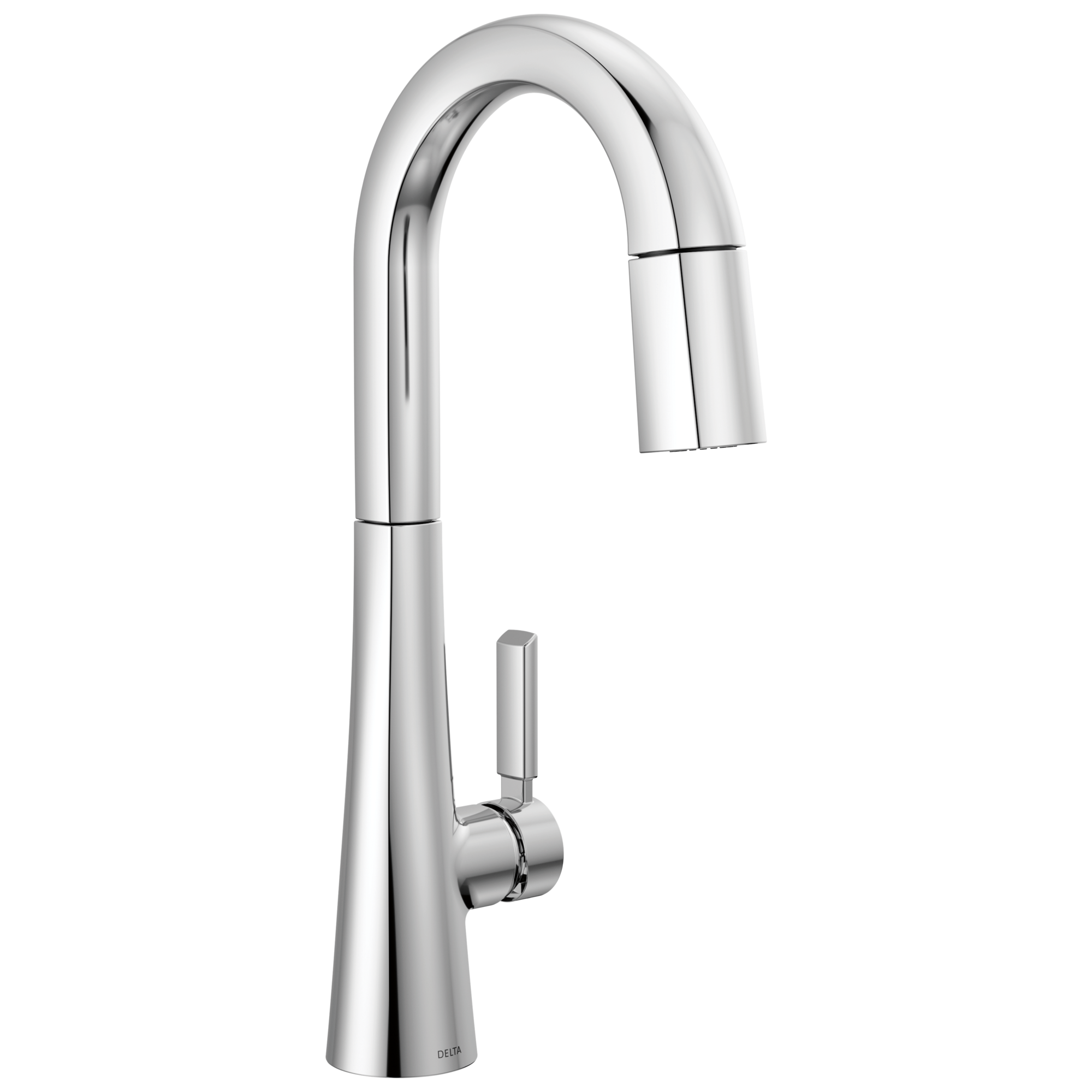 Delta Monrovia Single Handle Pull-Down Bar/Prep Faucet by Delta