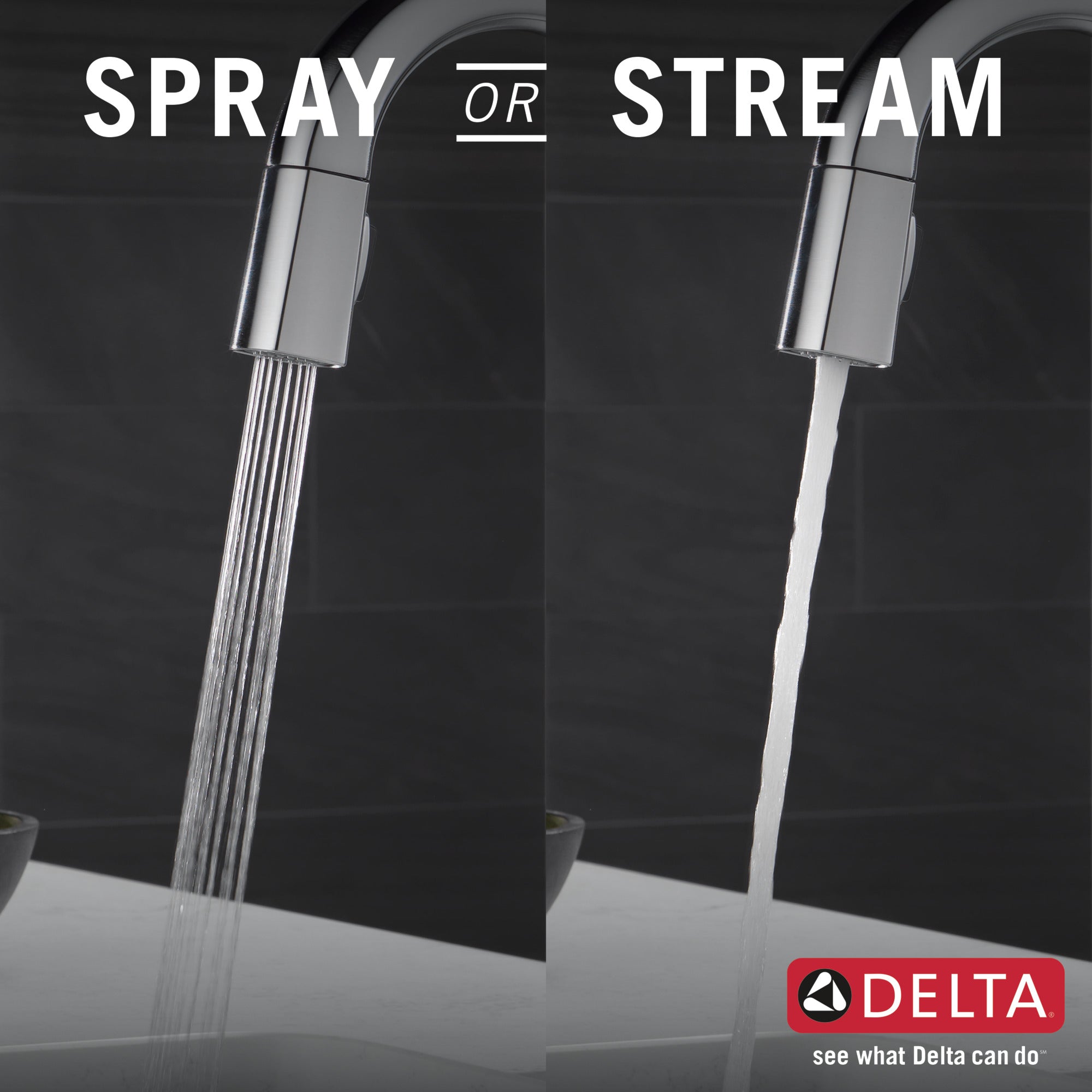 lumicoat arctic stainless kitchen faucet