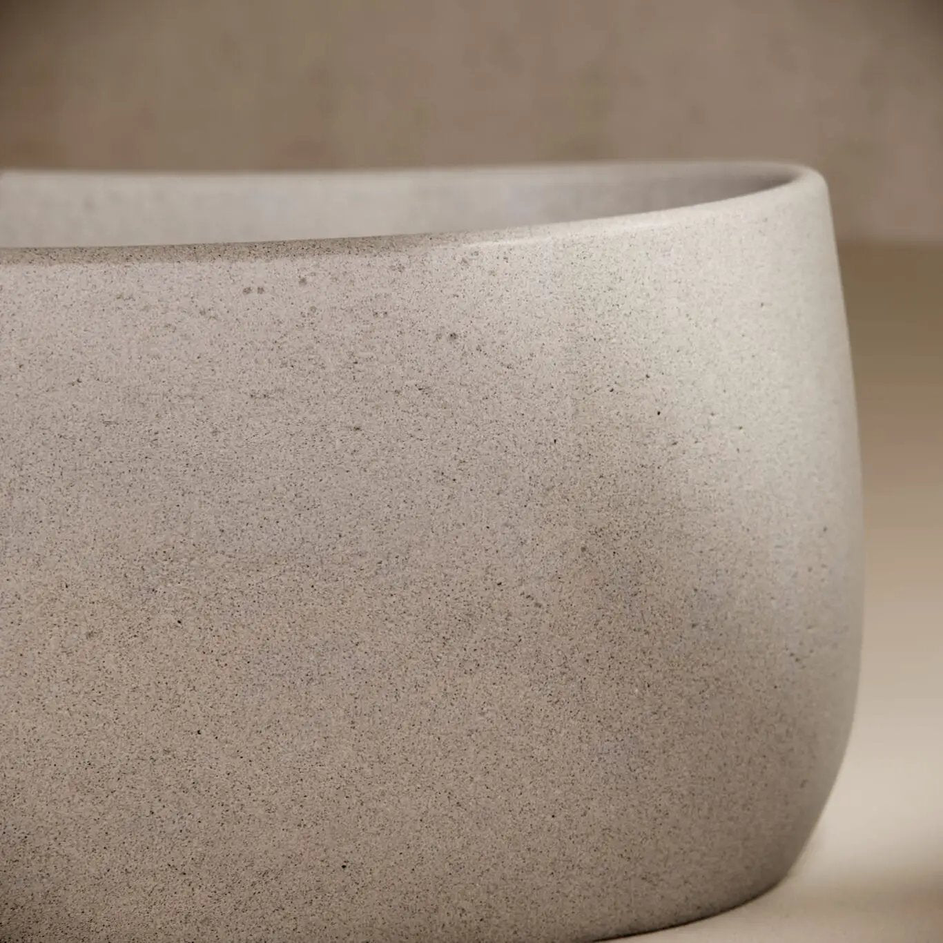 Balux Azur Concrete Freestanding Bathtub by Balux