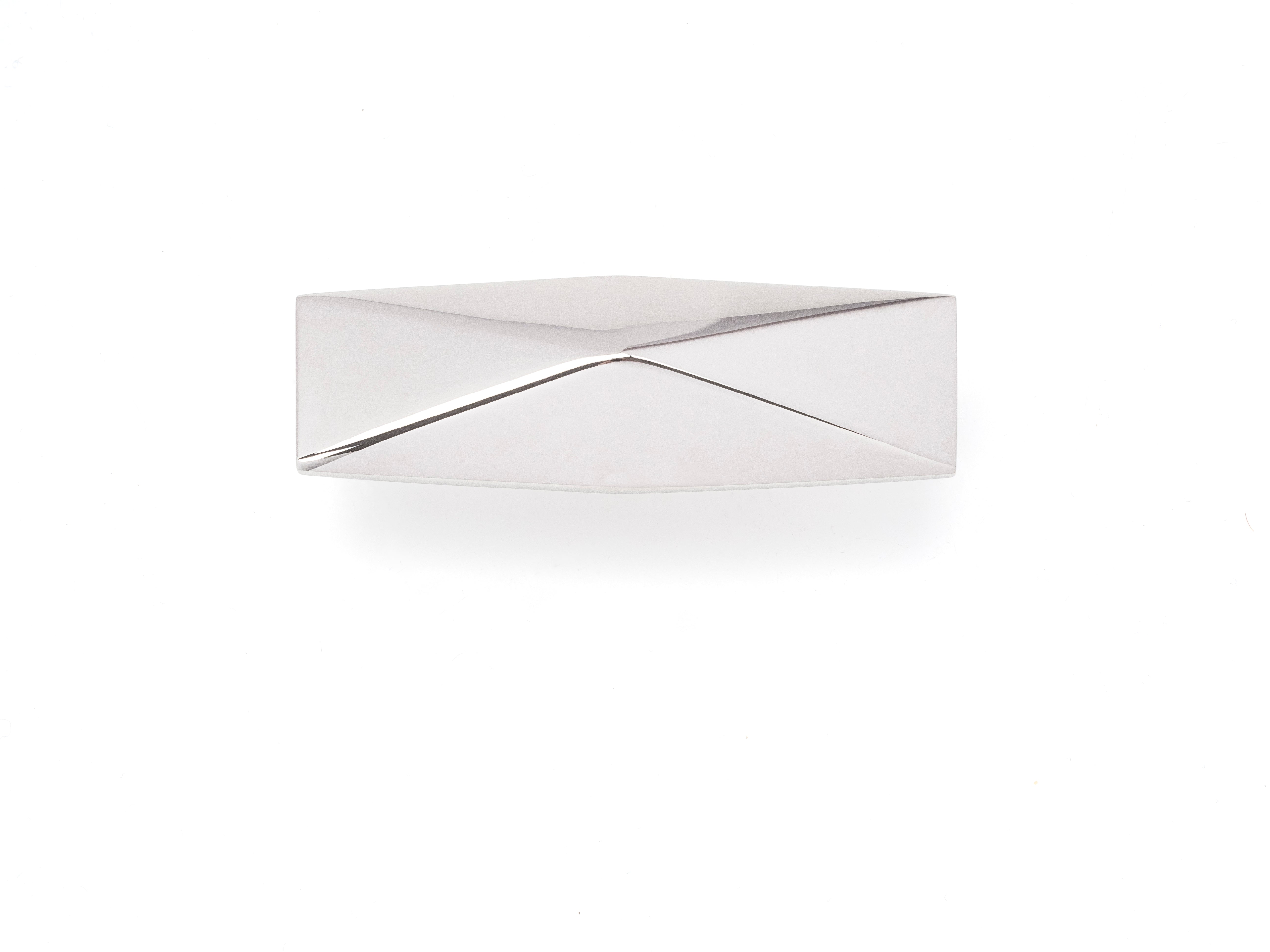 polished nickel knob