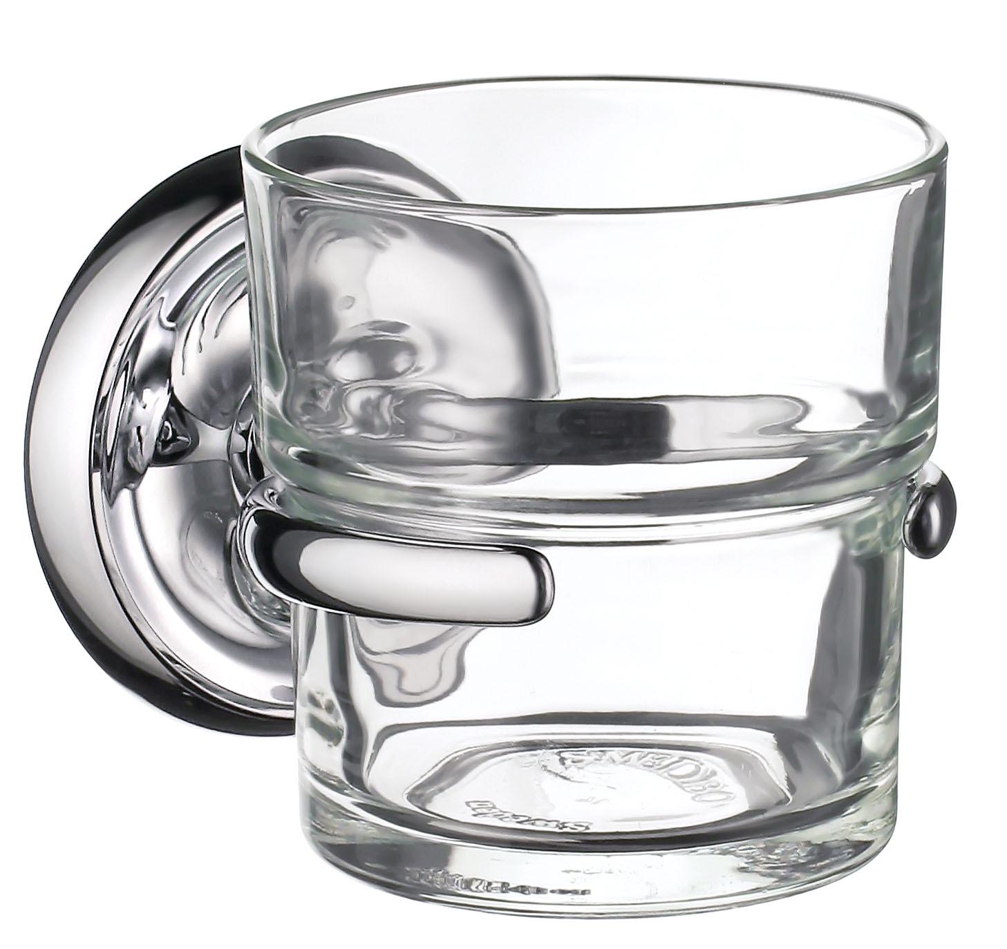 polished chrome tumbler