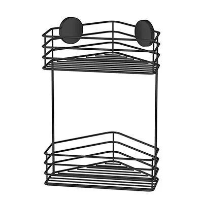 Smedbo Beslagsboden Double Corner Shower Basket by Smedbo
